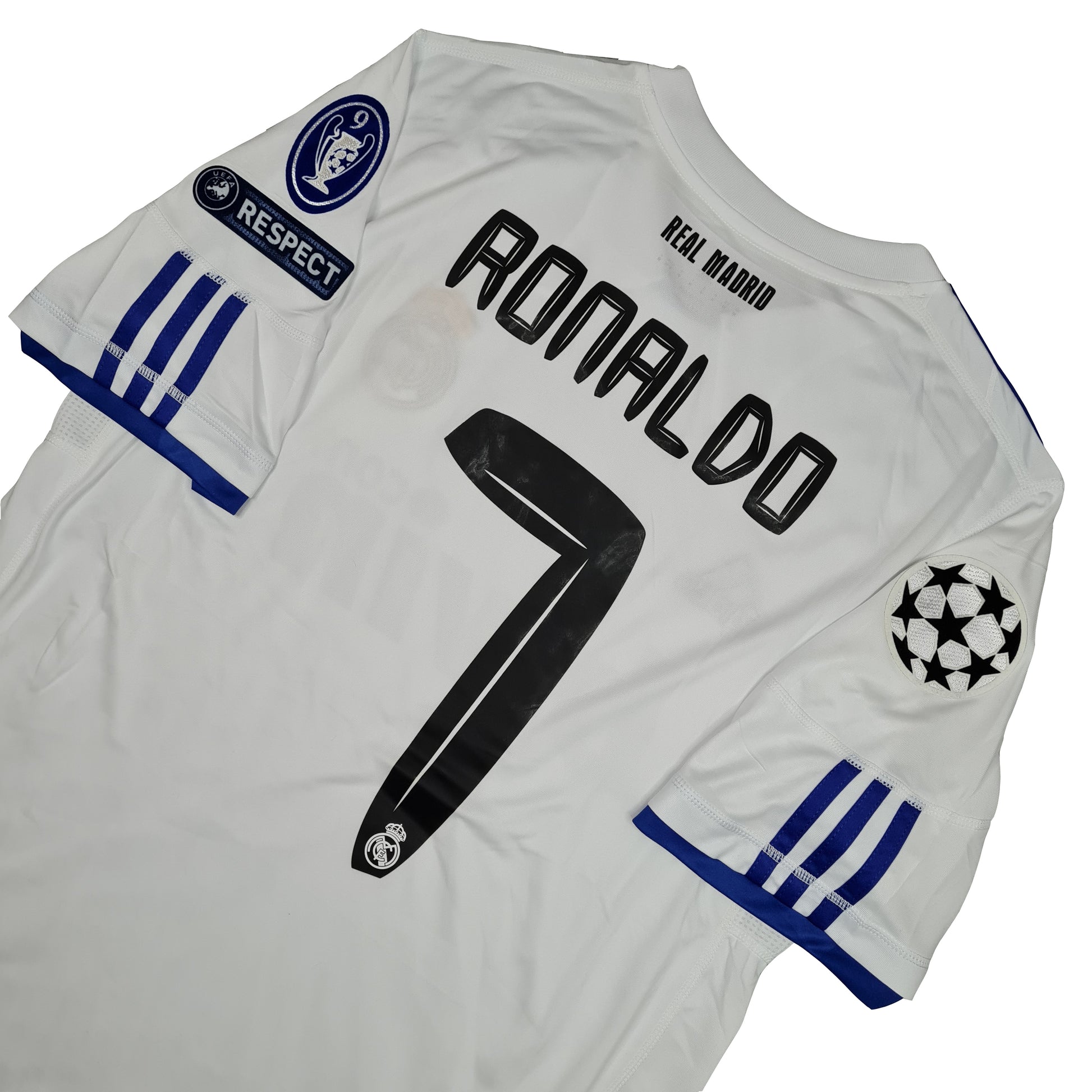 Camiseta Real Madrid 2010-2011 blanca retro Cristiano Ronaldo