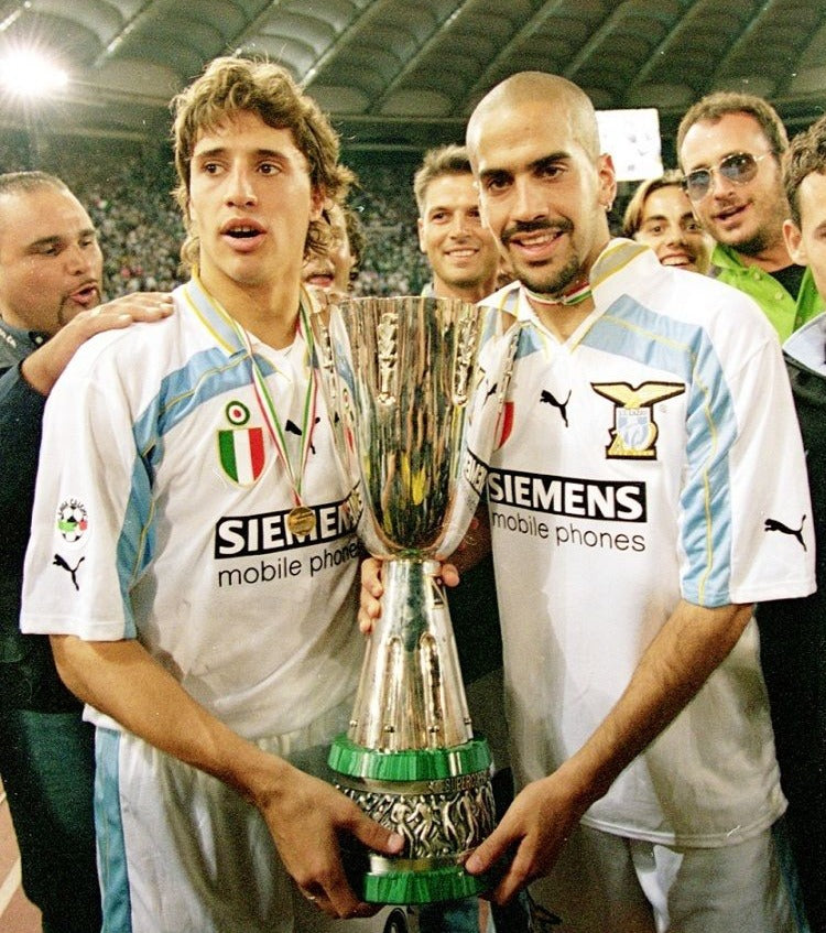 Lazio Suplente 2000/01 - Crespo - Thunder Internacional