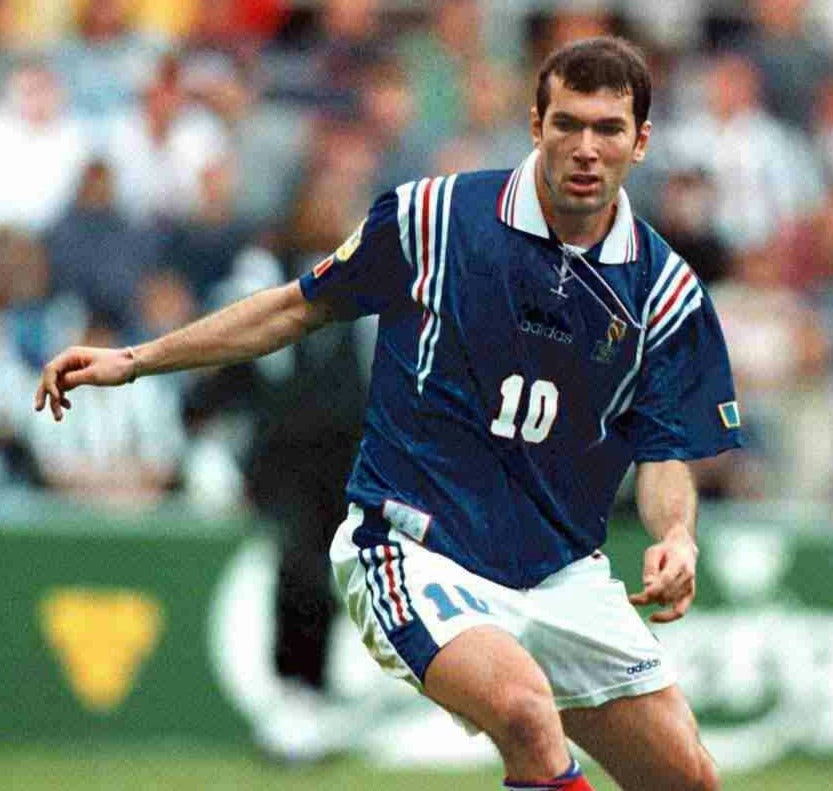 Francia Titular 1996 - Zidane - Thunder Internacional